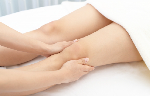 リンパマッサージの図